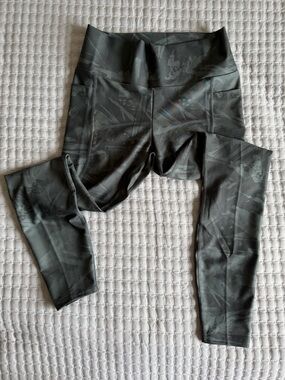 Womens High-Waist Pearl Izumi sage green NWT Active Tights SZ:L, NWT